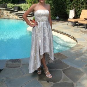 Cream/champagne formal dress
